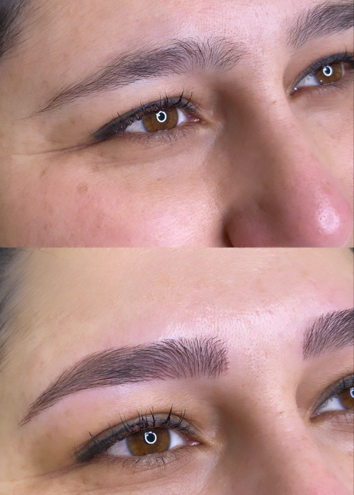 Ombré brows