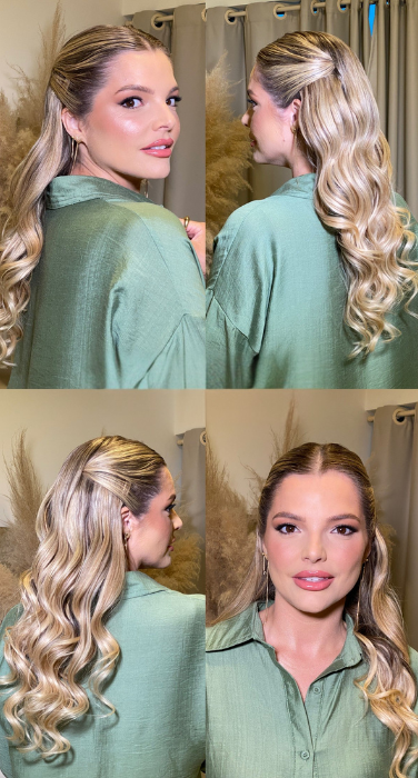 Penteado Festa Elegante